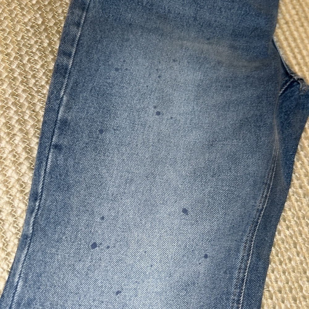 Free People High Waist Denim Shaggy Jeans Sz 27 - Picture 8 of 13